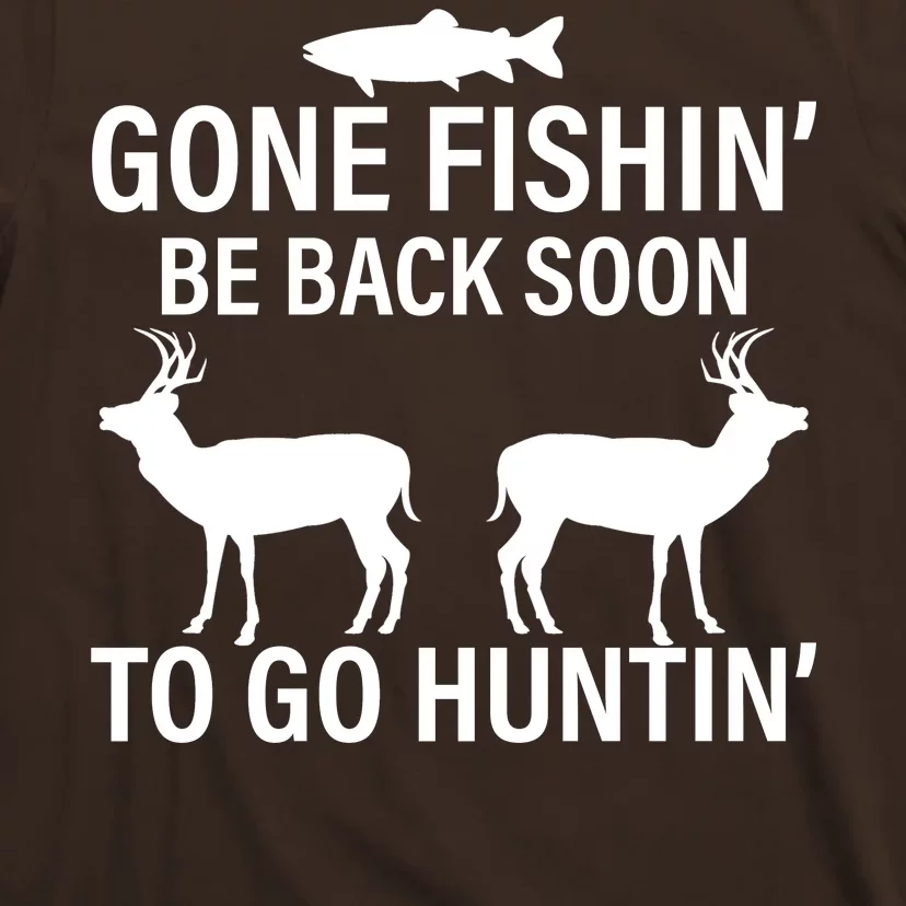 Gone Fishin T-Shirt - Hunting and Fishing T-Shirts
