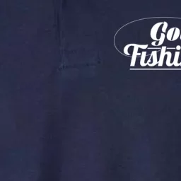 Gone Fishing Logo Softstyle Adult Sport Polo