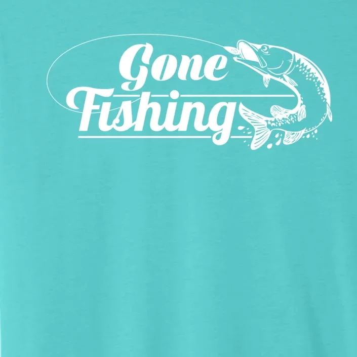 Gone Fishing Logo ChromaSoft Performance T-Shirt