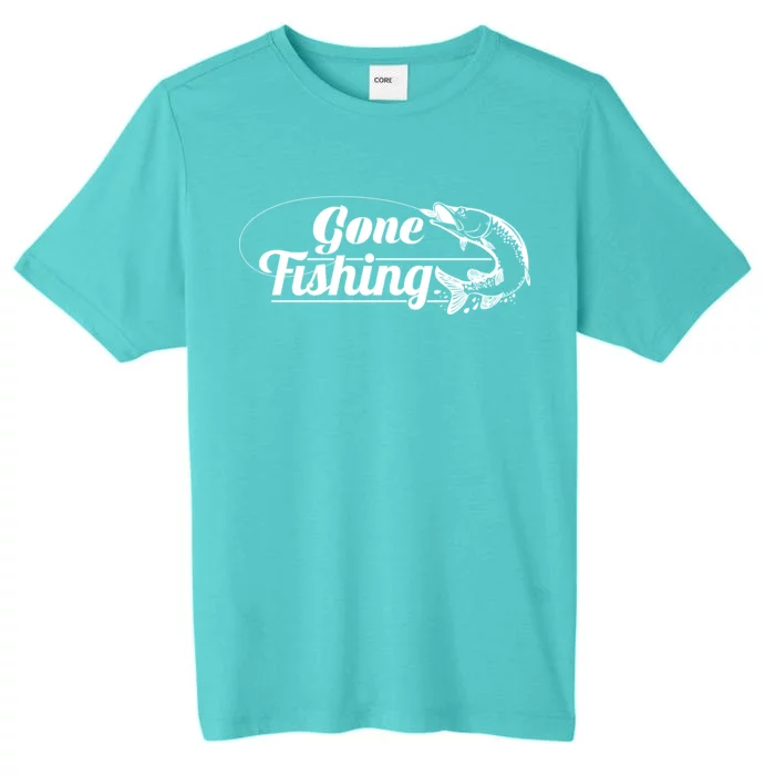 Gone Fishing Logo ChromaSoft Performance T-Shirt