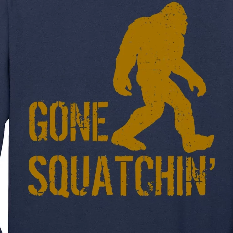 Gone Squatchhin Tall Long Sleeve T-Shirt