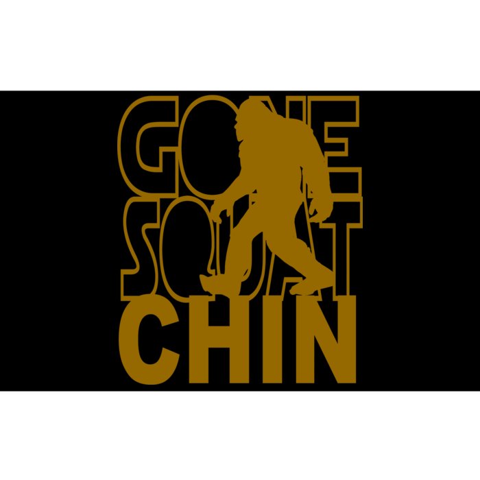 Gone Squatchhin Funny Sasquatch Bumper Sticker