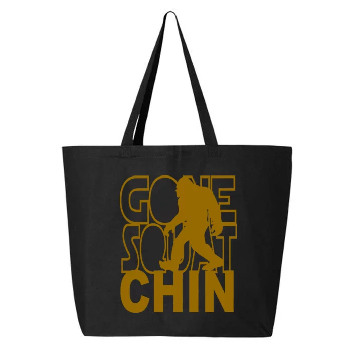 Gone Squatchhin Funny Sasquatch 25L Jumbo Tote