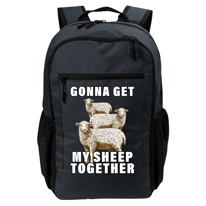 Gonna Get My Sheep Together Daily Commute Backpack