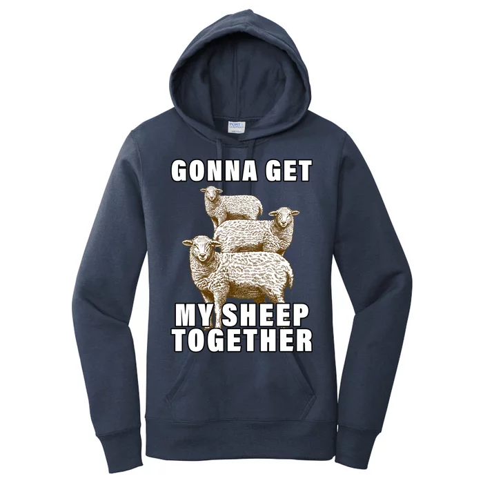 Gonna Get My Sheep Together Women's Pullover Hoodie