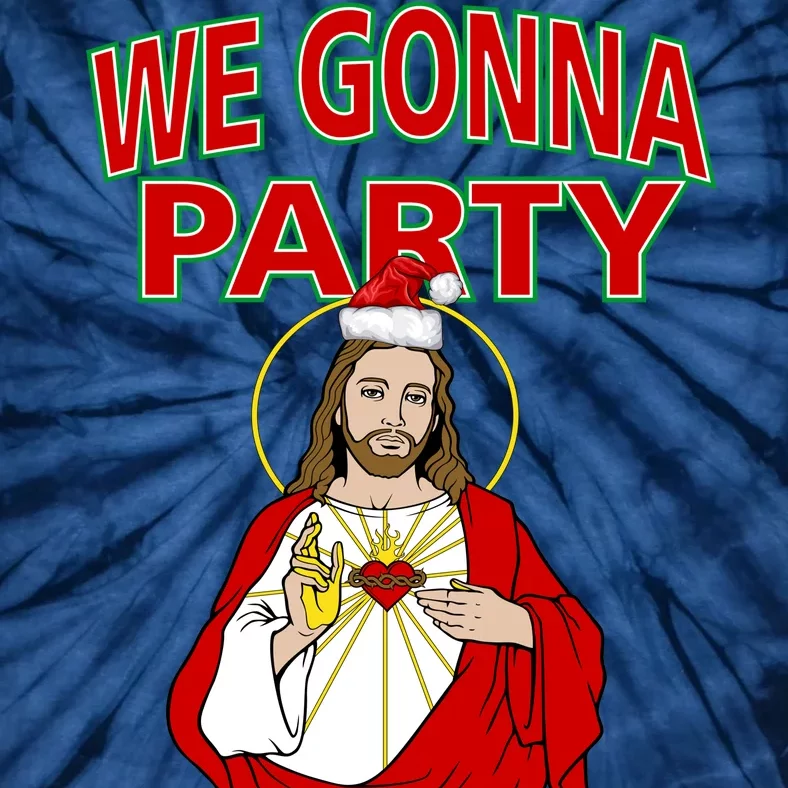 Gonna Party Like It's My Birthday Jesus Tie-Dye T-Shirt