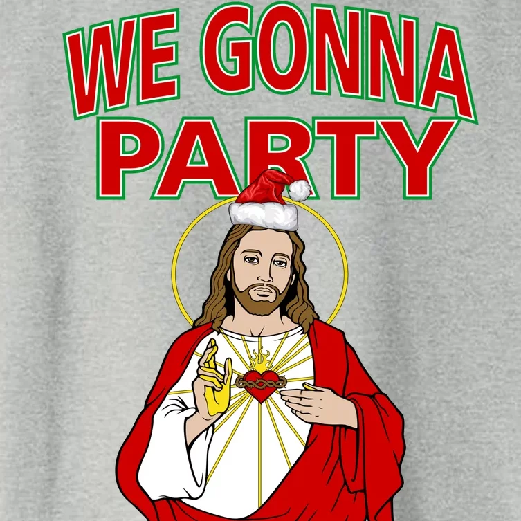 Gonna Party Like It's My Birthday Jesus Women's Crop Top Tee