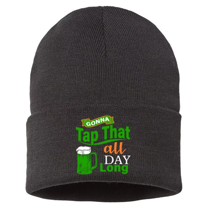 Gonna Tap That All Day Long Sustainable Knit Beanie