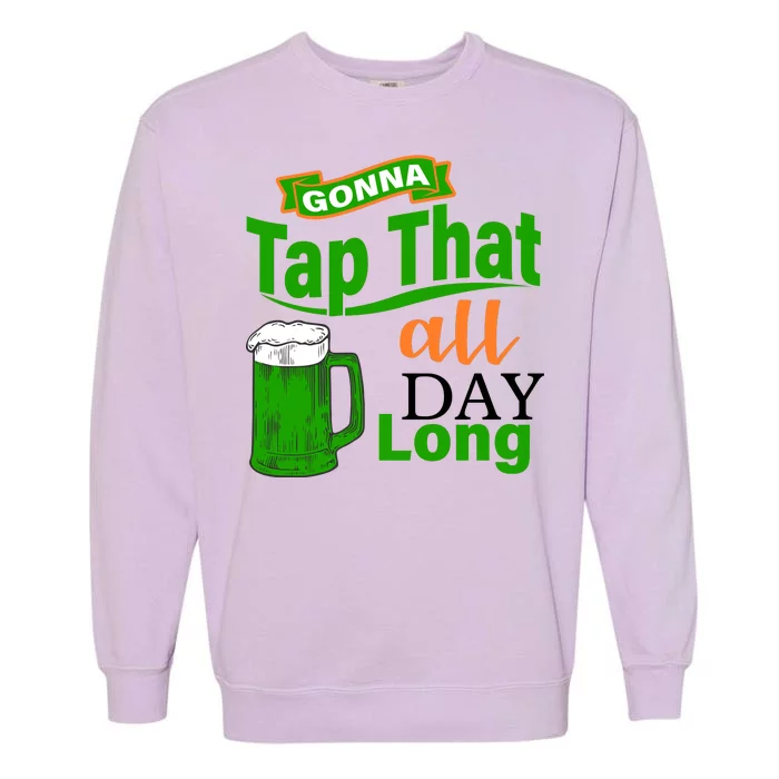 Gonna Tap That All Day Long Garment-Dyed Sweatshirt