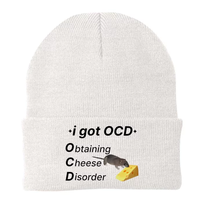 Gotfunny Ocd Obtaining Cheese Disorder Knit Cap Winter Beanie