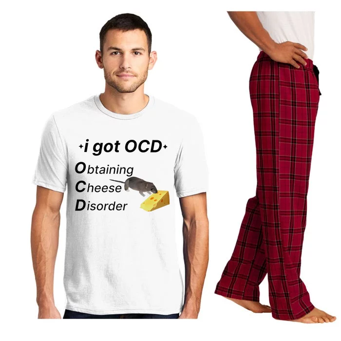 Gotfunny Ocd Obtaining Cheese Disorder Pajama Set