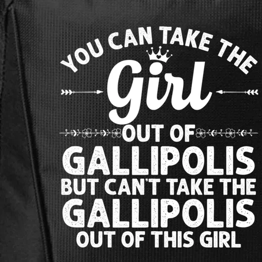 Girl Out Of Gallipolis Oh Ohio Gift Funny Home Roots Usa Gift City Backpack