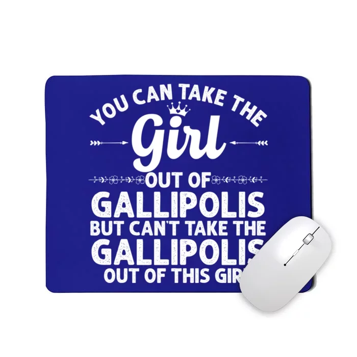 Girl Out Of Gallipolis Oh Ohio Gift Funny Home Roots Usa Gift Mousepad