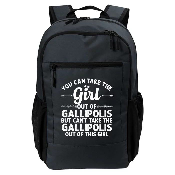 Girl Out Of Gallipolis Oh Ohio Gift Funny Home Roots Usa Gift Daily Commute Backpack