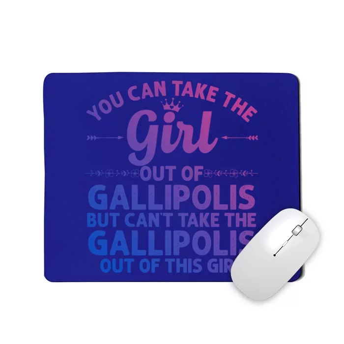 Girl Out Of Gallipolis Oh Ohio Gift Funny Home Roots Usa Gift Mousepad