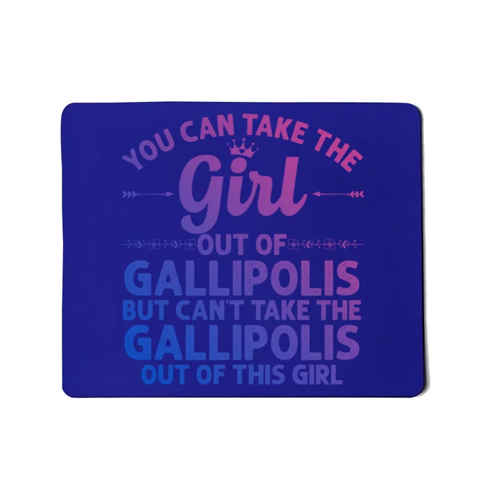 Girl Out Of Gallipolis Oh Ohio Gift Funny Home Roots Usa Gift Mousepad