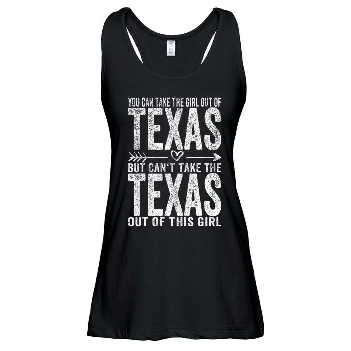 Girl Out Of Texas Hometown Home Texas Ladies Essential Flowy Tank