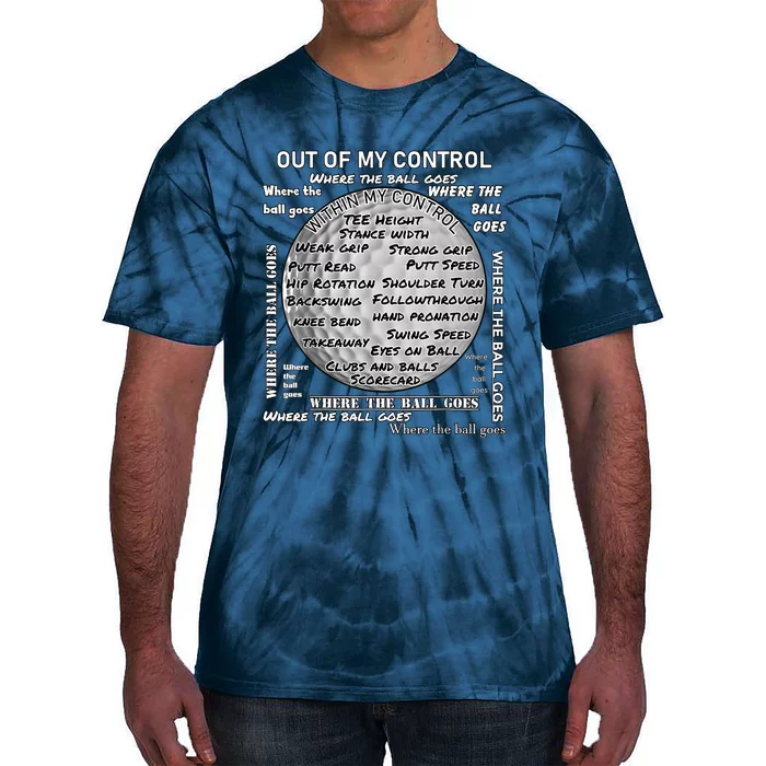 Golf Out Of My Control Tie-Dye T-Shirt