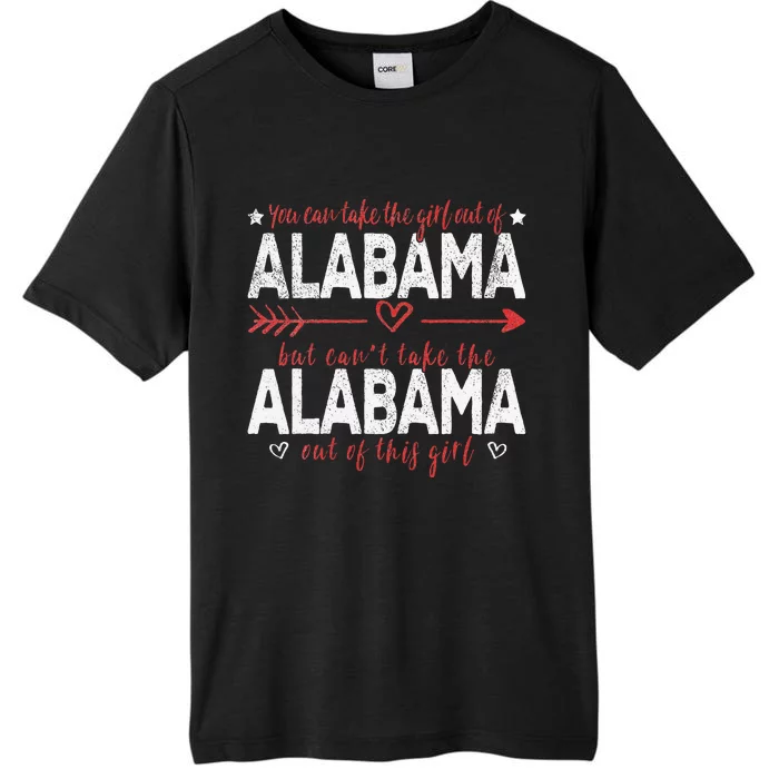 Girl Out Of Alabama Hometown Home Alabama ChromaSoft Performance T-Shirt