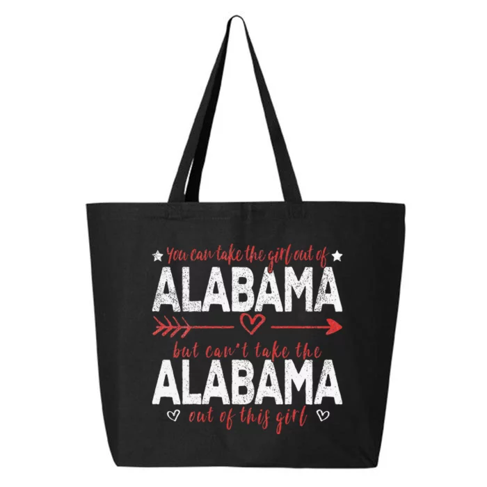 Girl Out Of Alabama Hometown Home Alabama 25L Jumbo Tote