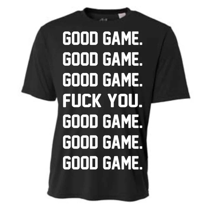 Good Game F You Cooling Performance Crew T-Shirt