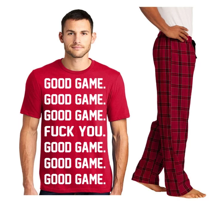 Good Game F You Pajama Set