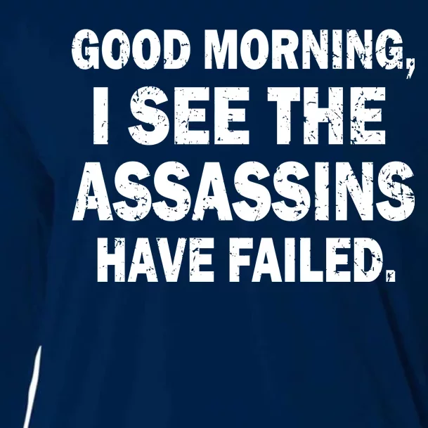 Good Morning Assassins Failed Cooling Performance Long Sleeve Crew