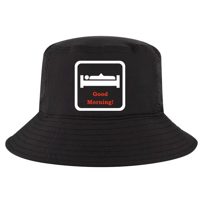 Good Morning Wood Funny Adult Humor Cool Comfort Performance Bucket Hat