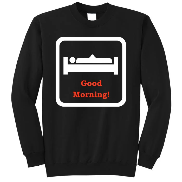 Sweater hoodie best sale good morning