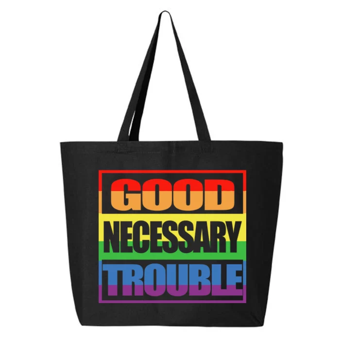 Good Necessary Trouble Rainbow 25L Jumbo Tote