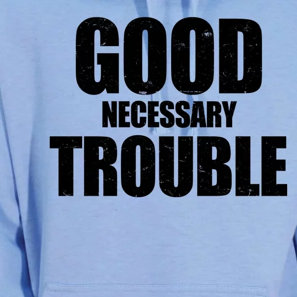 Good Necessary Trouble RIP John Lewis Quote Unisex Surf Hoodie