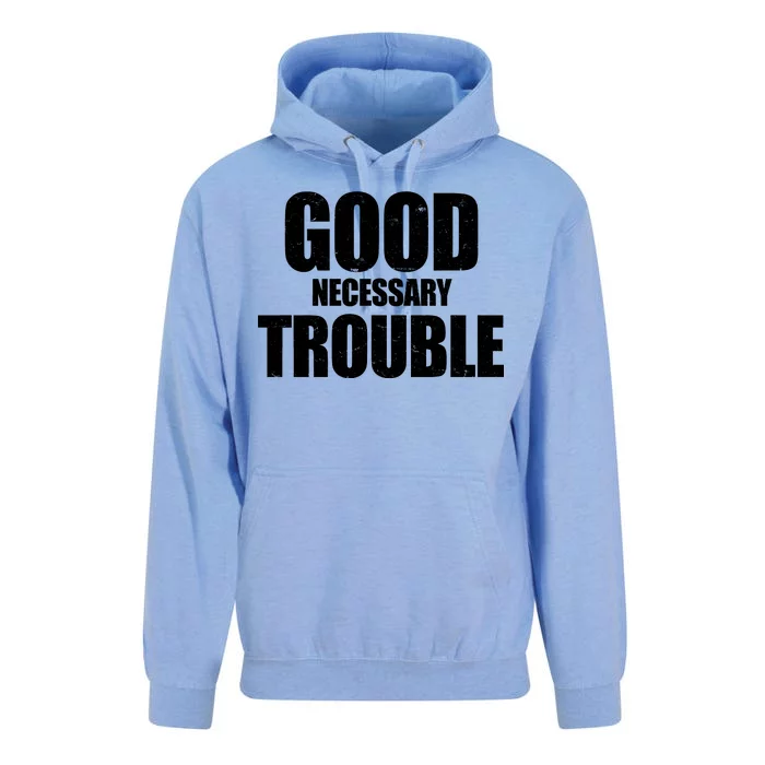 Good Necessary Trouble RIP John Lewis Quote Unisex Surf Hoodie