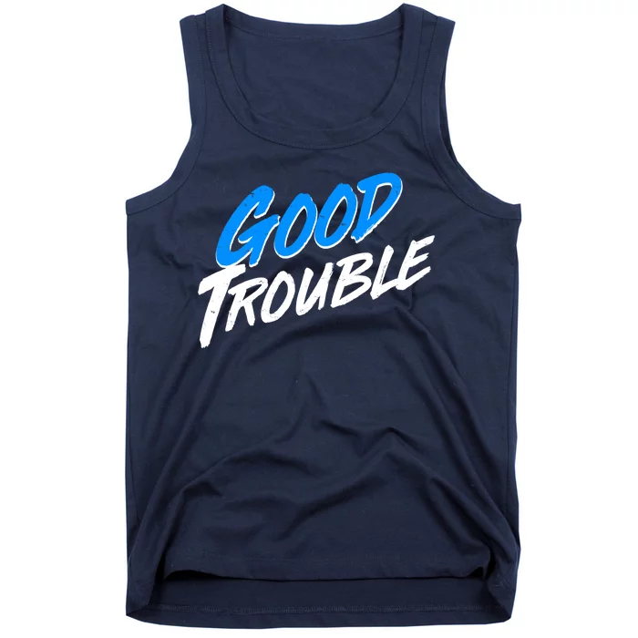 Good Trouble John Lewis Tribute Brush Stroke Tank Top