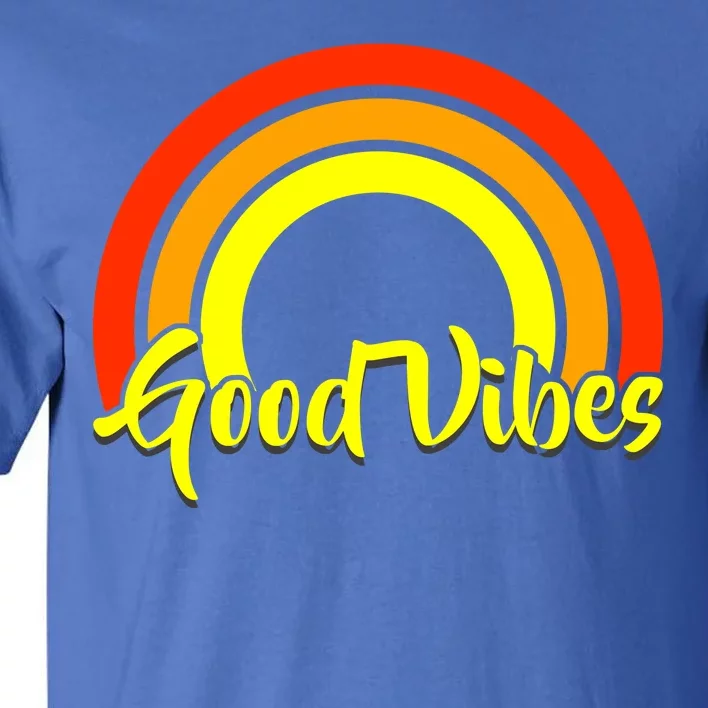 Good Vibes 80s Rainbow Tall T-Shirt