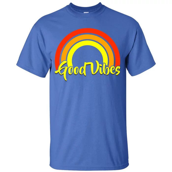 Good Vibes 80s Rainbow Tall T-Shirt