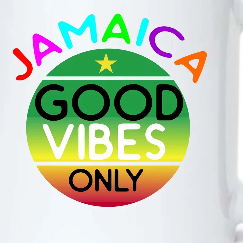 Good Vibes Only Jamaica Black Color Changing Mug