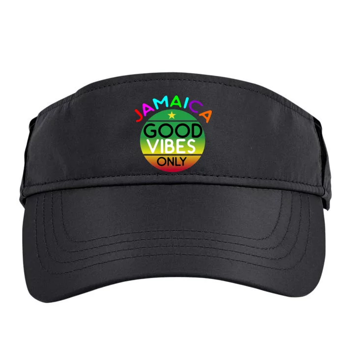 Good Vibes Only Jamaica Adult Drive Performance Visor