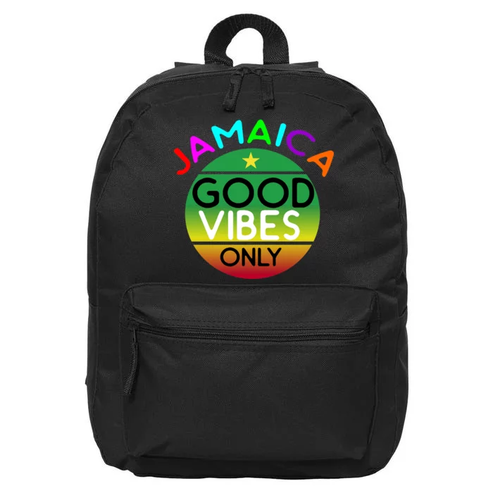 Good Vibes Only Jamaica 16 in Basic Backpack