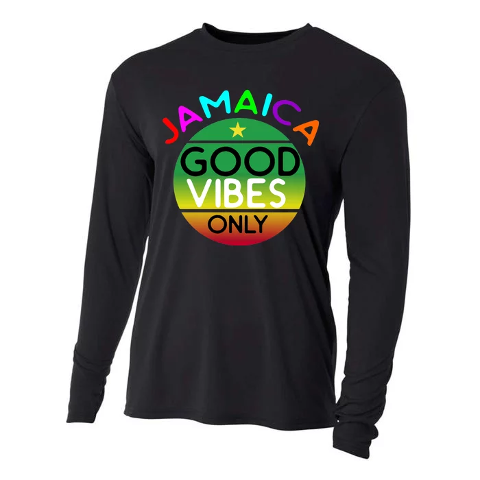 Good Vibes Only Jamaica Cooling Performance Long Sleeve Crew