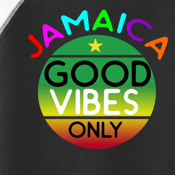 Good Vibes Only Jamaica Toddler Fine Jersey T-Shirt