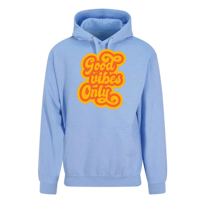 Good Vibes Only Vintage Unisex Surf Hoodie