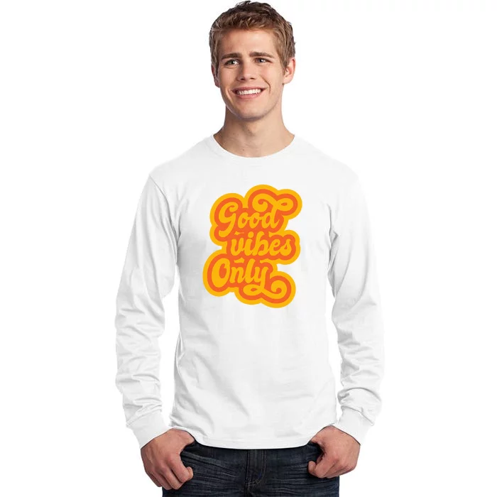 Good Vibes Only Vintage Tall Long Sleeve T-Shirt