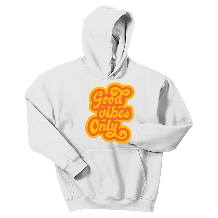 Good Vibes Only Vintage Kids Hoodie