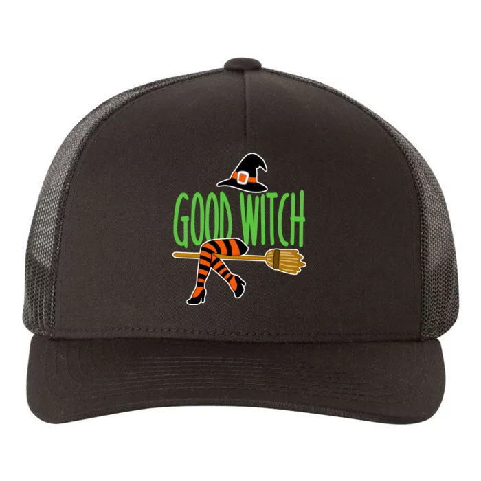 Good Witch Funny Halloween Yupoong Adult 5-Panel Trucker Hat