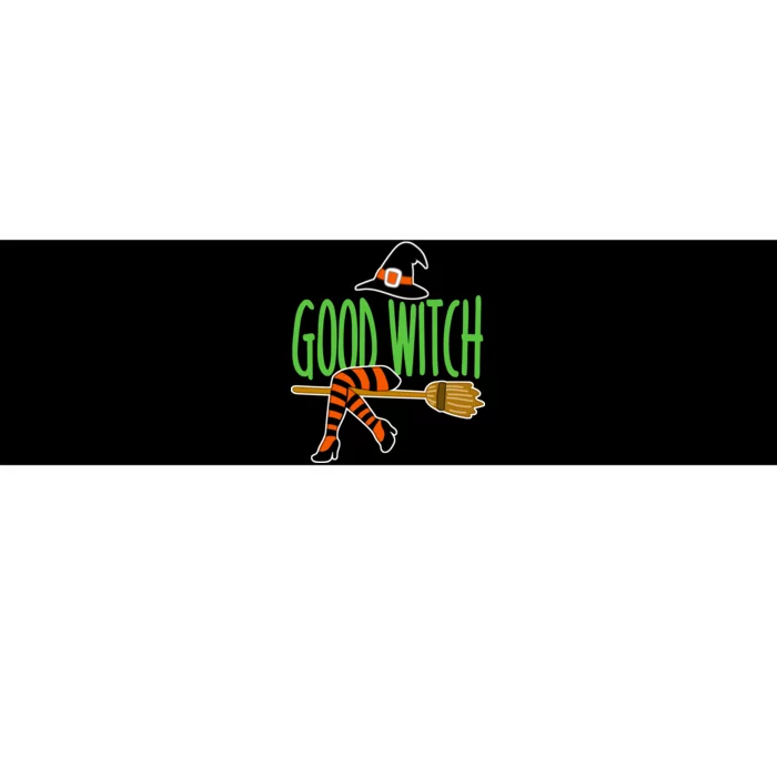 Good Witch Funny Halloween Bumper Sticker