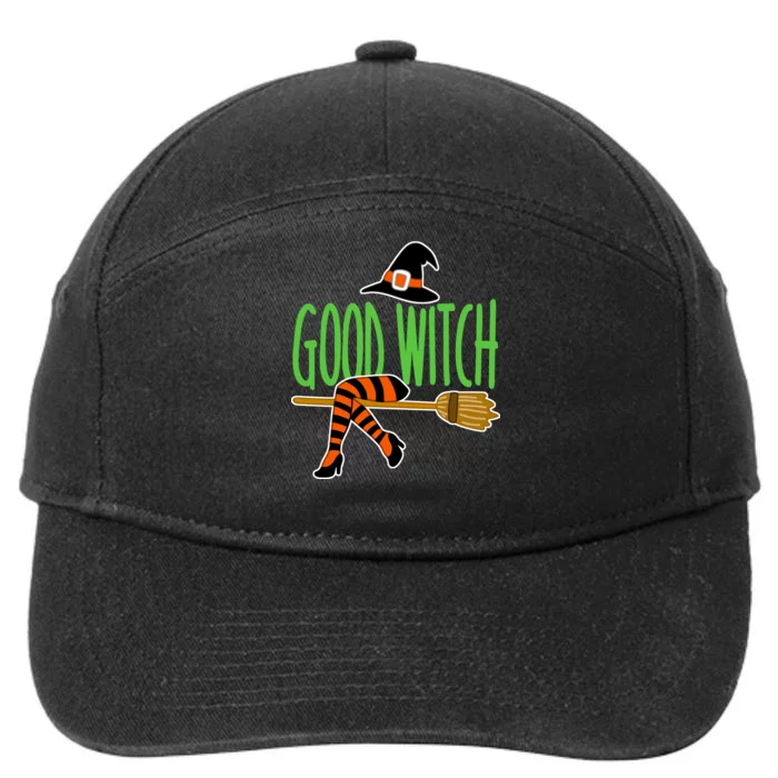 Good Witch Funny Halloween 7-Panel Snapback Hat