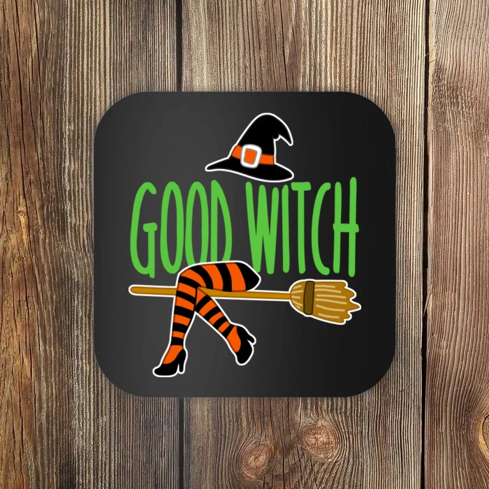 Good Witch Funny Halloween Coaster