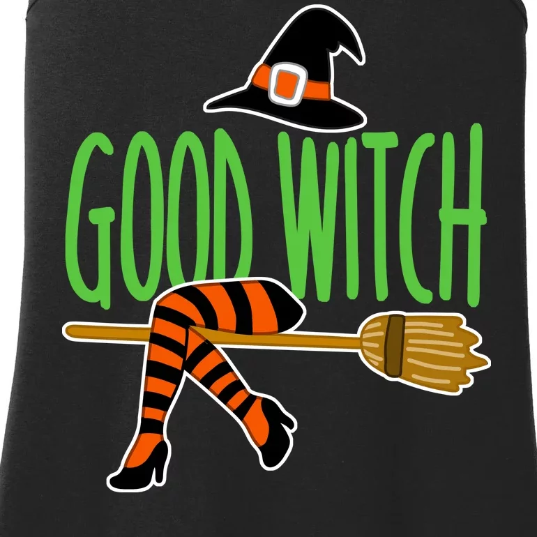 Good Witch Funny Halloween Ladies Essential Tank