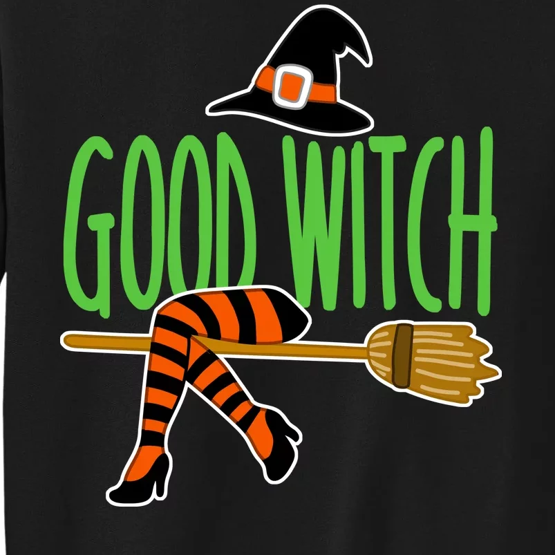 Good Witch Funny Halloween Tall Sweatshirt