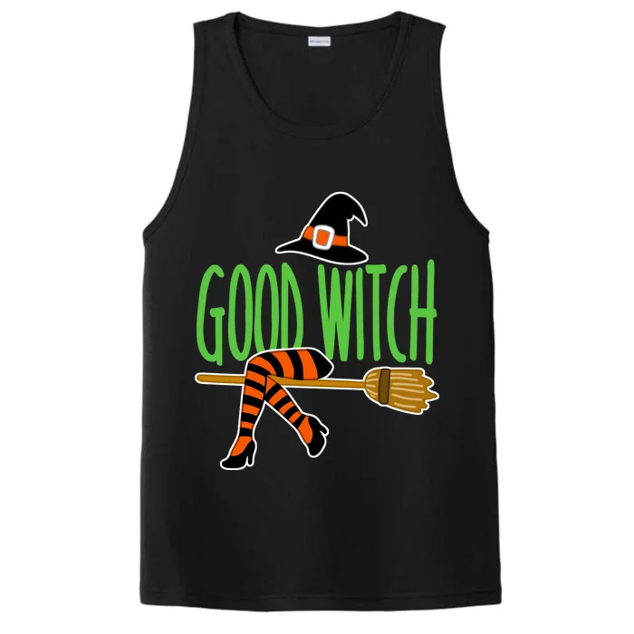 Good Witch Funny Halloween Performance Tank